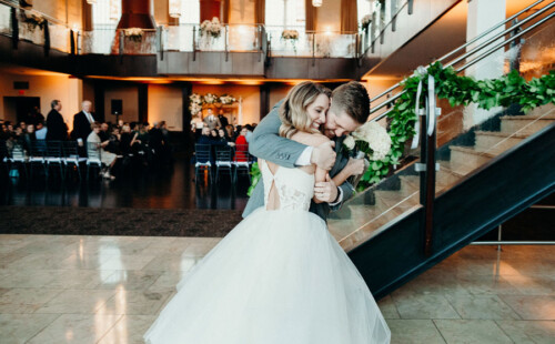A Summer Wedding at the Phoenixville Foundry Was Featured on J. Scott Catering’s Blog