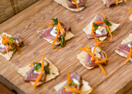 Couples Get a Taste of J. Scott Catering’s Farm-to-Table Wedding Menu