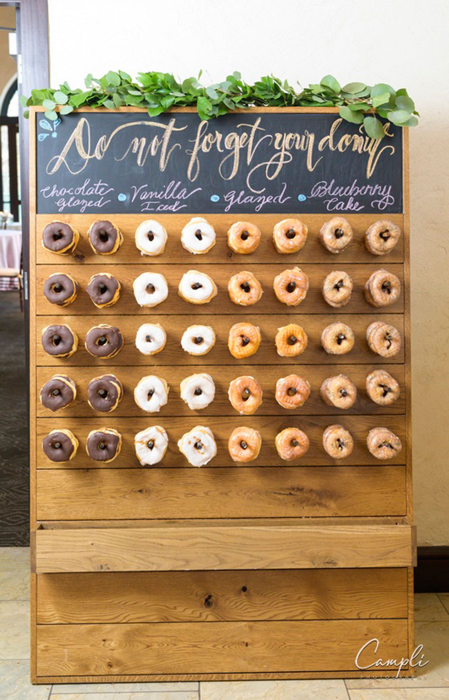 Donut To Go Wall at Tasting
