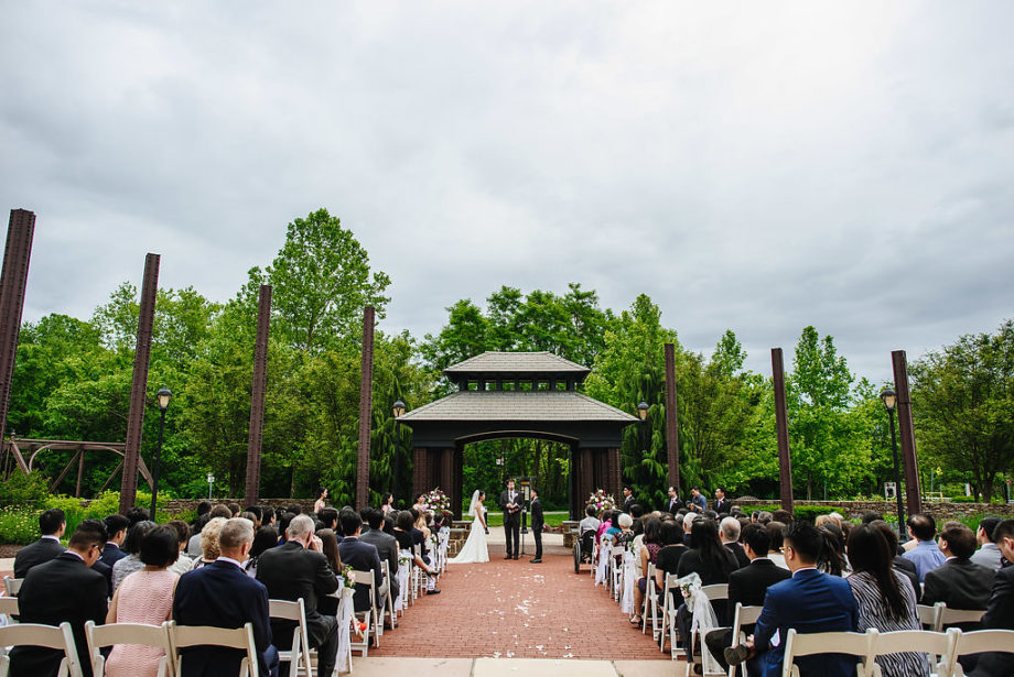 Outdoor Ceremony in the Sculpture Garden