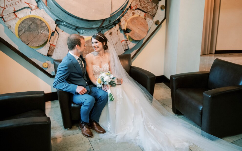 Indoor wedding space in Phoenixville
